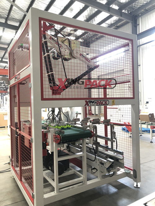 企业大米工厂使用二轴机器人装箱机